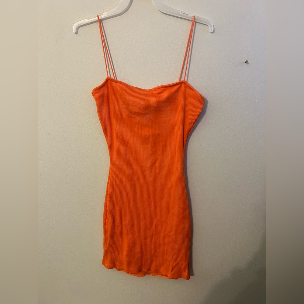 Windsor Orange Strappy Dress